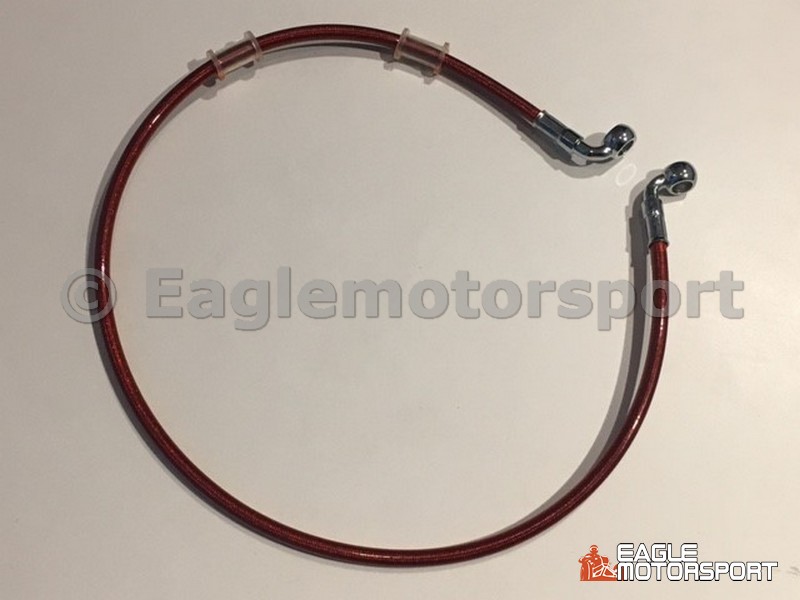 Conduite / durite de frein du levier de frein à main - red